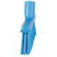 Vikan stofferbezem met haakse schroefdraad medium blauw 250x120x30 mm (31033)