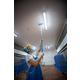 Vikan telescoop steel aluminium met waterdoorvoer nippel blauw 1.600-2.780 mm ø 32 mm (2973Q3)