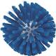 Vikan pijpborstel steelmodel medium vezels blauw 155x80 mm (53801753)