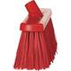 Vikan bezem extra harde vezels rood 330x100x170 mm (29154)