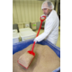 Vikan schep rechte steel 1.040 mm standaard blad groen 327x371 mm (56252)