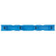 Vikan ophangsysteem hygiënisch Hi-Flex 3 band klemmen 2 haken blauw 420x87x48 mm (10113)