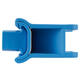Vikan ophangsysteem hygiënisch Hi-Flex 3 band klemmen 2 haken blauw 420x87x48 mm (10113)