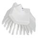 Vikan hoekschrobber medium vezels wit 265x150x100 mm (70475)