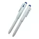 Detectapennen behuizing wit inkt blauw XDETECT met clip