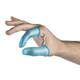 Detectaplast vingerlingen - vinger condooms blauw rubber 25 stuks