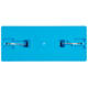 Vikan schuurpadhouder blauw 235x100x75 mm (55003)