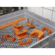 Vikan ophangsysteem Hi-flex 3 band klemmen 2 haken oranje 420 mm (10117)