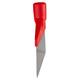 Vikan vloerschraper afgerond flexibel RVS blad rood 260x40x175 mm (29094)