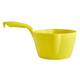 Vikan ronde handschep met schenktuit 2 liter geel 330x210x115 mm (56826)