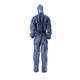 Coverall non-woven met rits blauw maat XXXL (9001500)