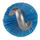 Vikan pijpborstel met handvat harde vezels blauw 480x22x22 mm (53753)