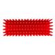 Vikan compacte vloerschrober/wandschrobber harde vezels rood 255x75x115 mm (70424)