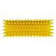 Vikan compacte vloerschrober/wandschrobber harde vezels geel 255x75x115 mm (70426)