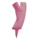 Vikan vloertrekker vaste nek roze 600x80x95 mm (71601)