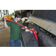 Vikan schep ergonomische steel 1.310 mm groot blad paars 380x340 mm (56018)
