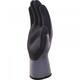 Handschoenen Deltaplus nitril grijs/zwart maat 9 (L) (12 paar)