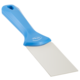 Vikan handschraper RVS smal blad blauw 235x50x22 mm (40083)