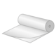 LDPE halfbuisfolie 640mm x 500mtr 50my blauw 1% met microperforatie