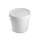 Deksel voor emmer PP wit 12GL 13,1 liter