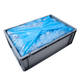 LDPE kratzakken 82/35 x 75cm 20my blauw op rol