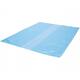HDPE kratzakken 58/22x63cm 30 mµ op pijpjes blauw 2%