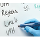 Retreeva dry wipe marker detecteerbaar behuizing blauw inklikbaar inkt zwart (RG-WRM-BK)
