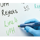Retreeva dry wipe marker detecteerbaar behuizing blauw inklikbaar inkt groen (RG-WRM-GN)