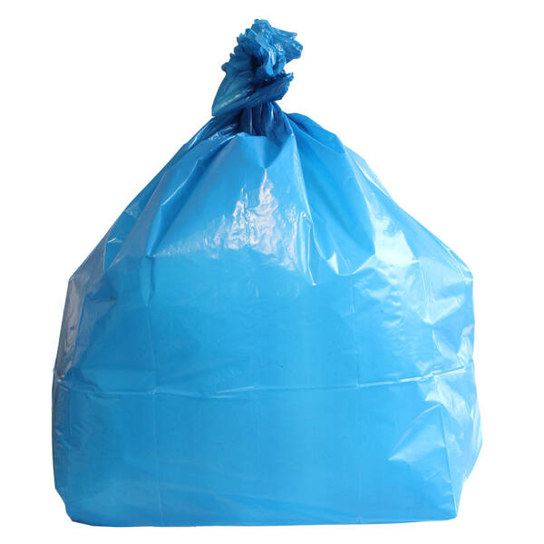 LDPE Afvalzakken rol 65/25 X 140cm T 70 blauw
