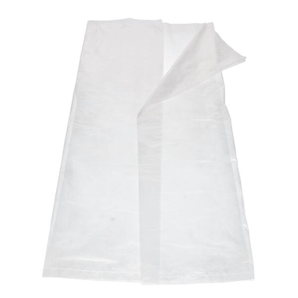 HDPE kratzakken los 68/17 x 63cm 20my transparant