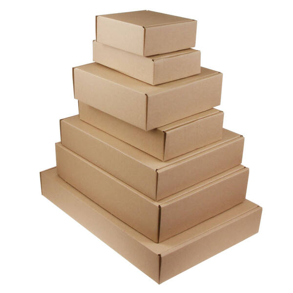 Postbox FEFCO 0427 315x220x48mm EG bruin