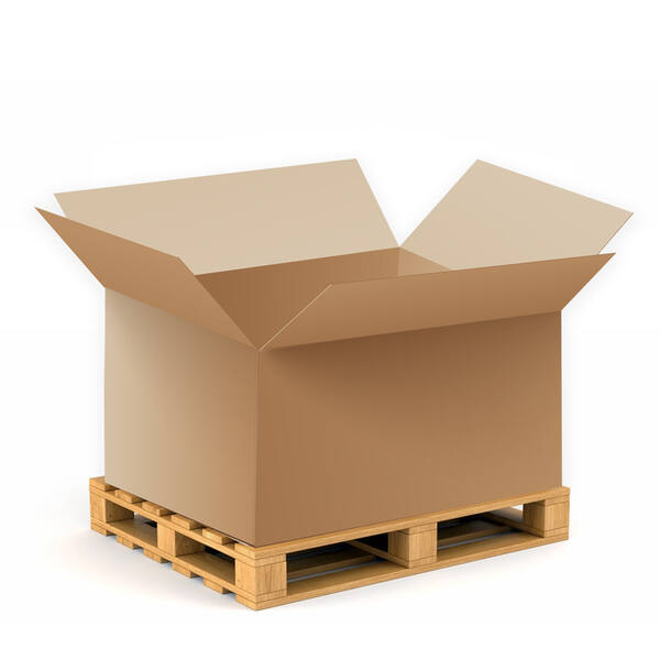 Doos 1.185x985x900mm DG bruin BLOKpalletdoos