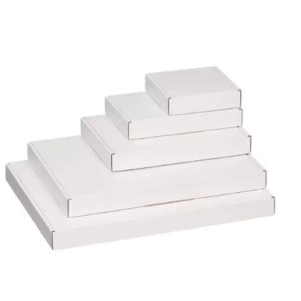 Brievenbusdoos inw. 180x115x28mm wit A6
