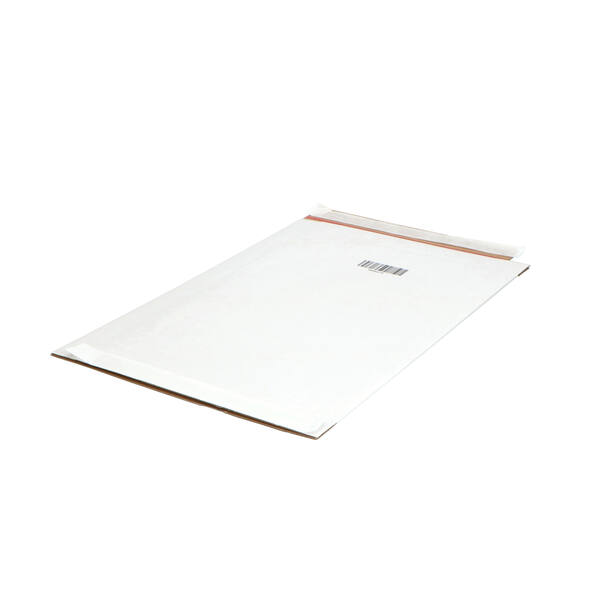 Mailbox 2 A4+ 250x350x28mm EG wit + 2x plakstrip