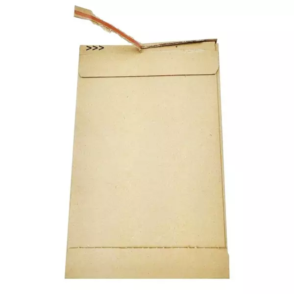 Mailbox 2 A4+ 250x350x28mm EG bruin + 2x plakstrip