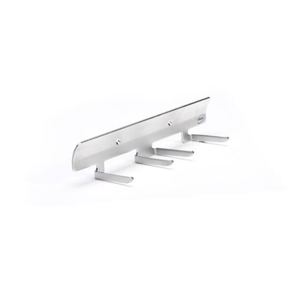 Vikan ophangrek RVS 4 haken inclusief bevestigingsmateriaal 320 mm (617)