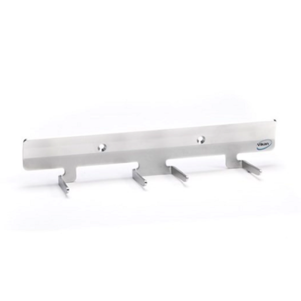 Vikan ophangrek RVS 4 haken inclusief bevestigingsmateriaal 320 mm (617)