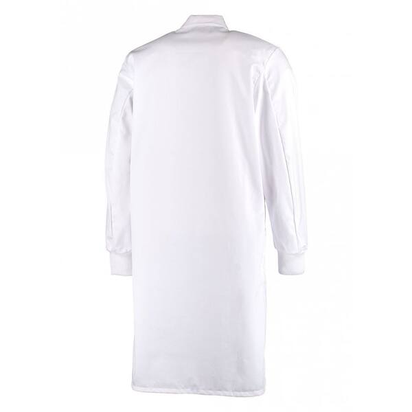 Lange Jas manchet Gent inclusief bedrukking wit maat 52 (M)