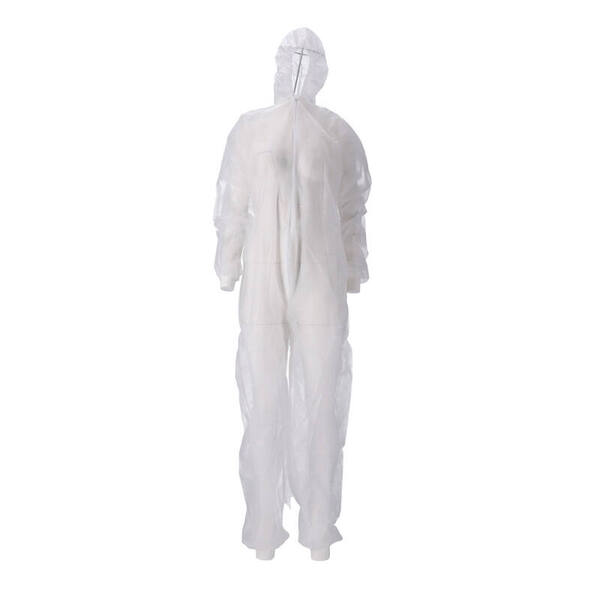 Coverall PP non-woven wit maat XL (814421)