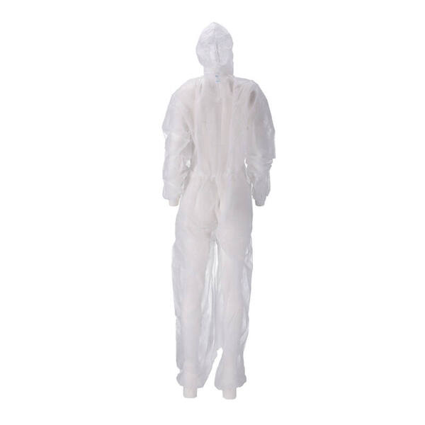 Coverall PP non-woven wit maat XL (814421)