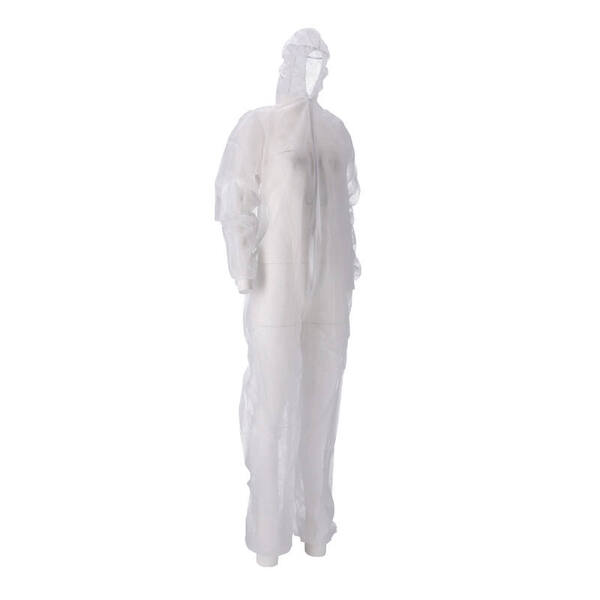 Coverall PP non-woven wit maat XL (814421)
