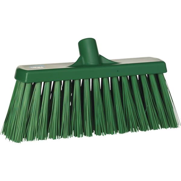 Vikan bezem extra harde vezels groen 330x100x170 mm (29152)