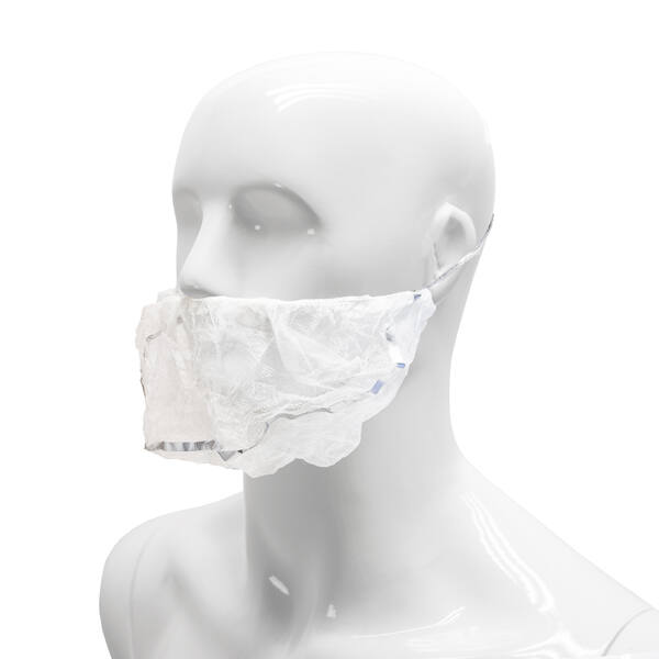HYGOCLEAN® baardmasker PP wit 46cm headloop doos 10 x 100 detect