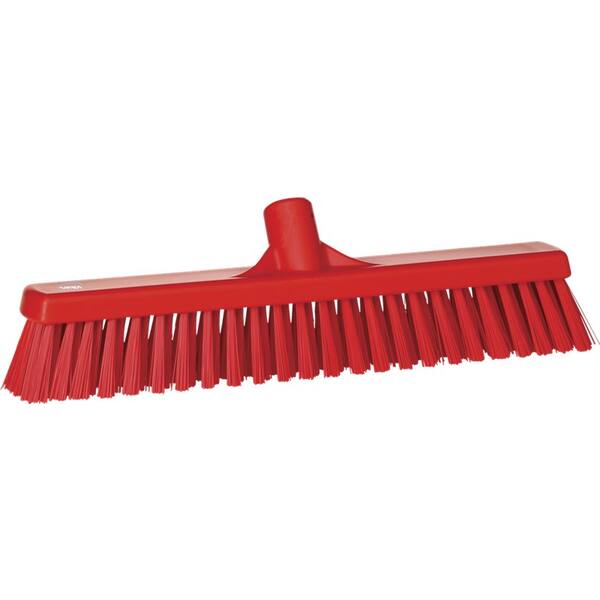 Vikan veger hard/zachte vezels rood 410x90x120 mm (31744)