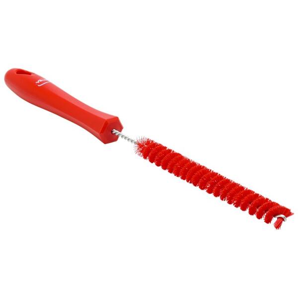 Vikan afvoerborstel harde vezels rood 310x22x22 mm (53604)