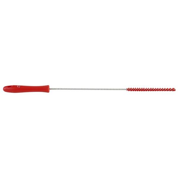 Vikan pijpborstel met handvat harde vezels rood 480x22x22 mm  (53754)