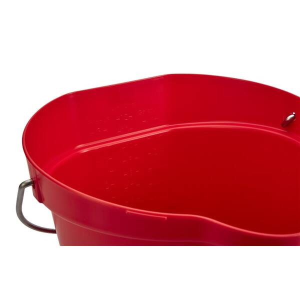 Vikan emmer maatverdeling schenktuit rood 12 liter (56864)