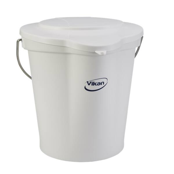 Vikan emmer maatverdeling schenktuit wit 12 liter (56865)