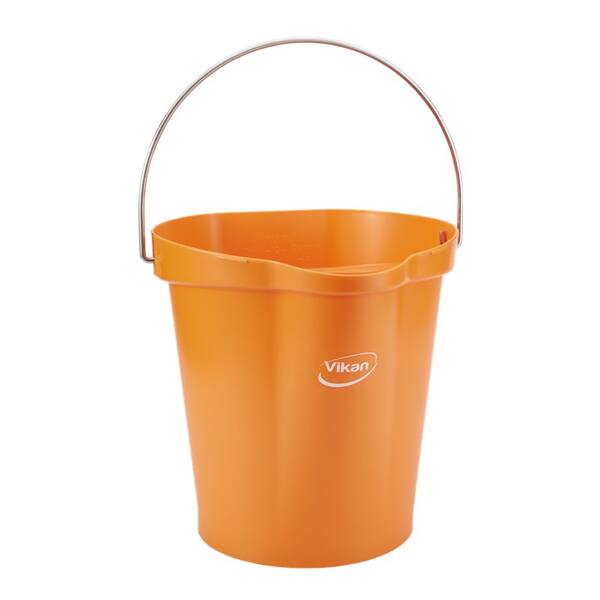 Vikan emmer maatverdeling schenktuit oranje 12 liter (56867)