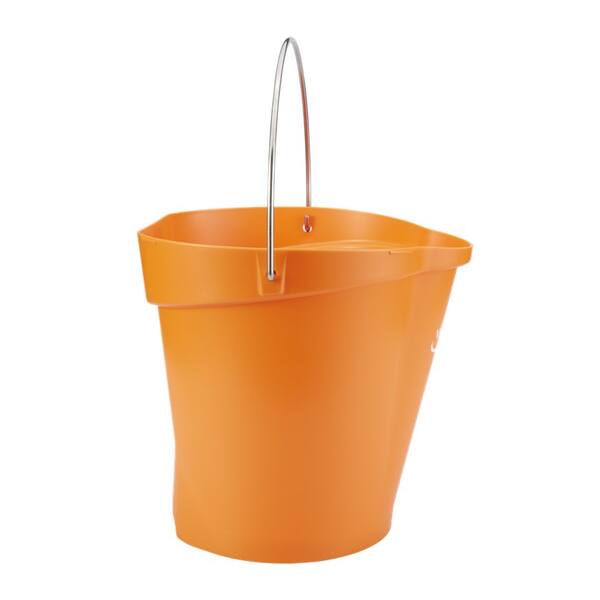 Vikan emmer maatverdeling schenktuit oranje 12 liter (56867)